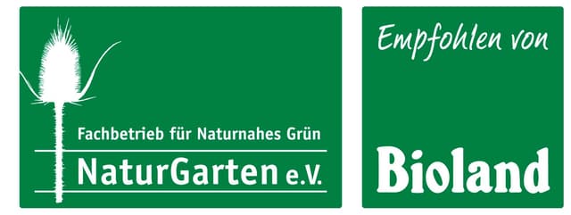 Bioland-Siegel – zertifizierter Gartenbaubetrieb